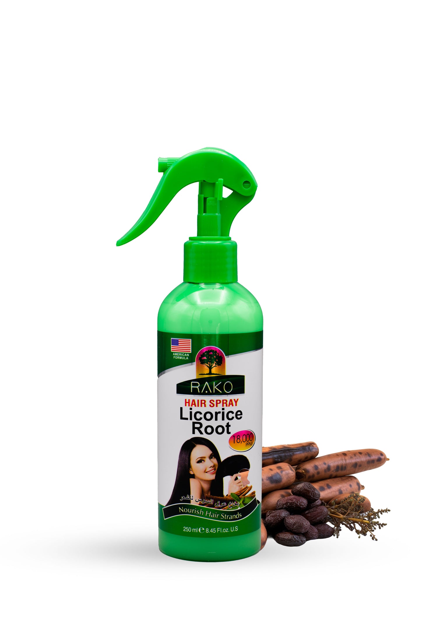 Licorice Root Hair Oil | Oil Spray | RAKO | 250ml |