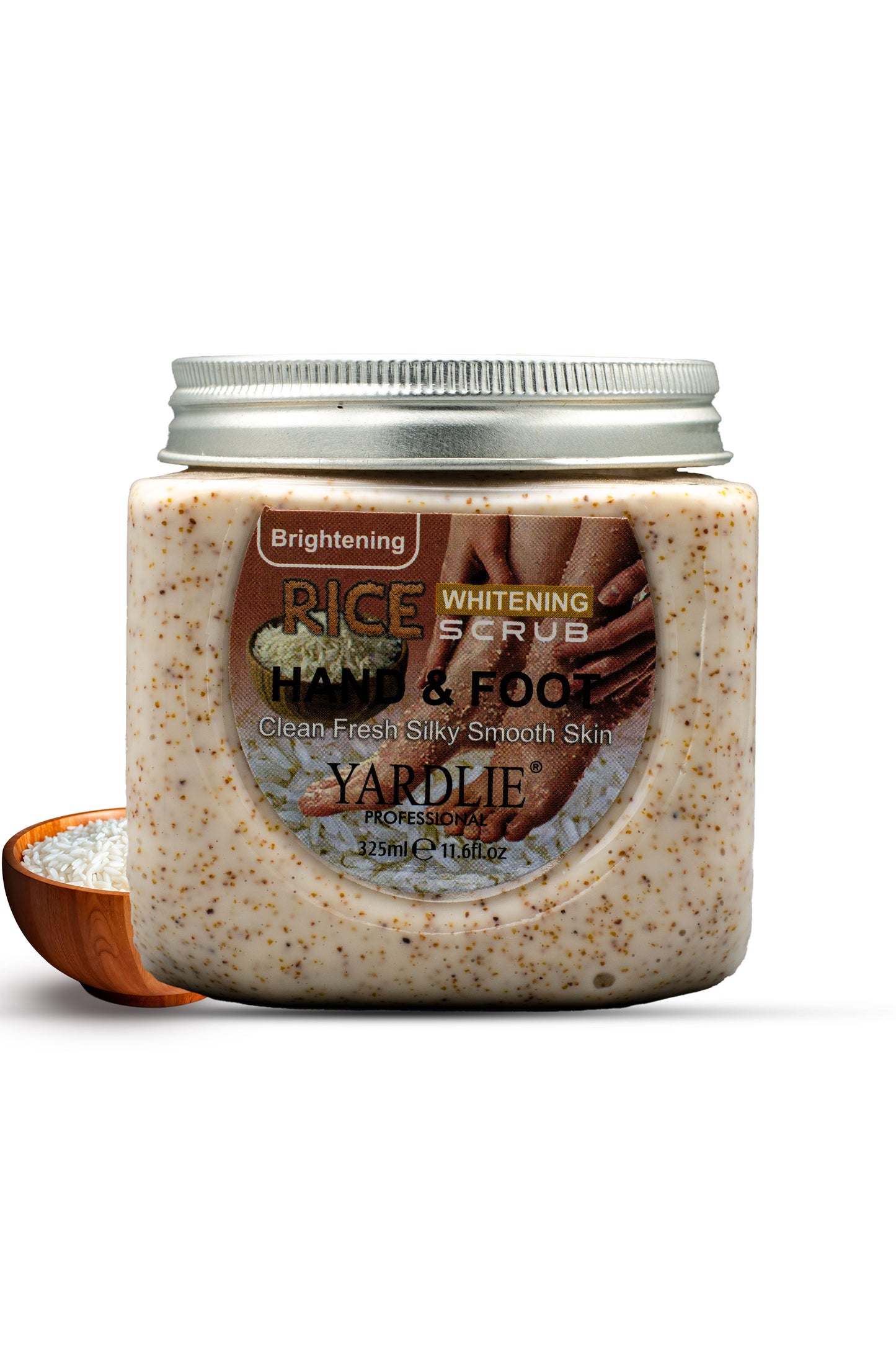 Rice Hand & Foot Scrub | Yardlie | 325ml