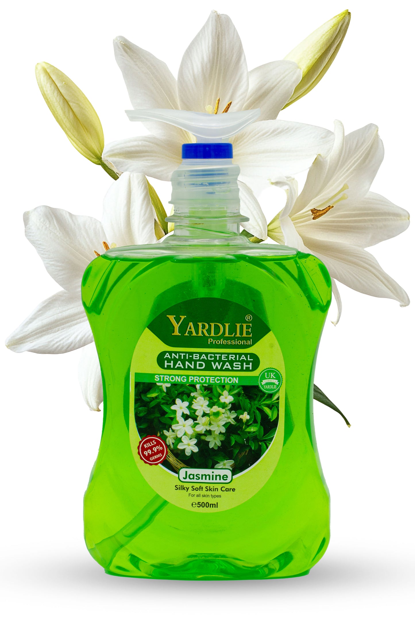 Hand Wash | Jasmine | Anti Bacterial | Strong Protection | Yardlie | 500ml
