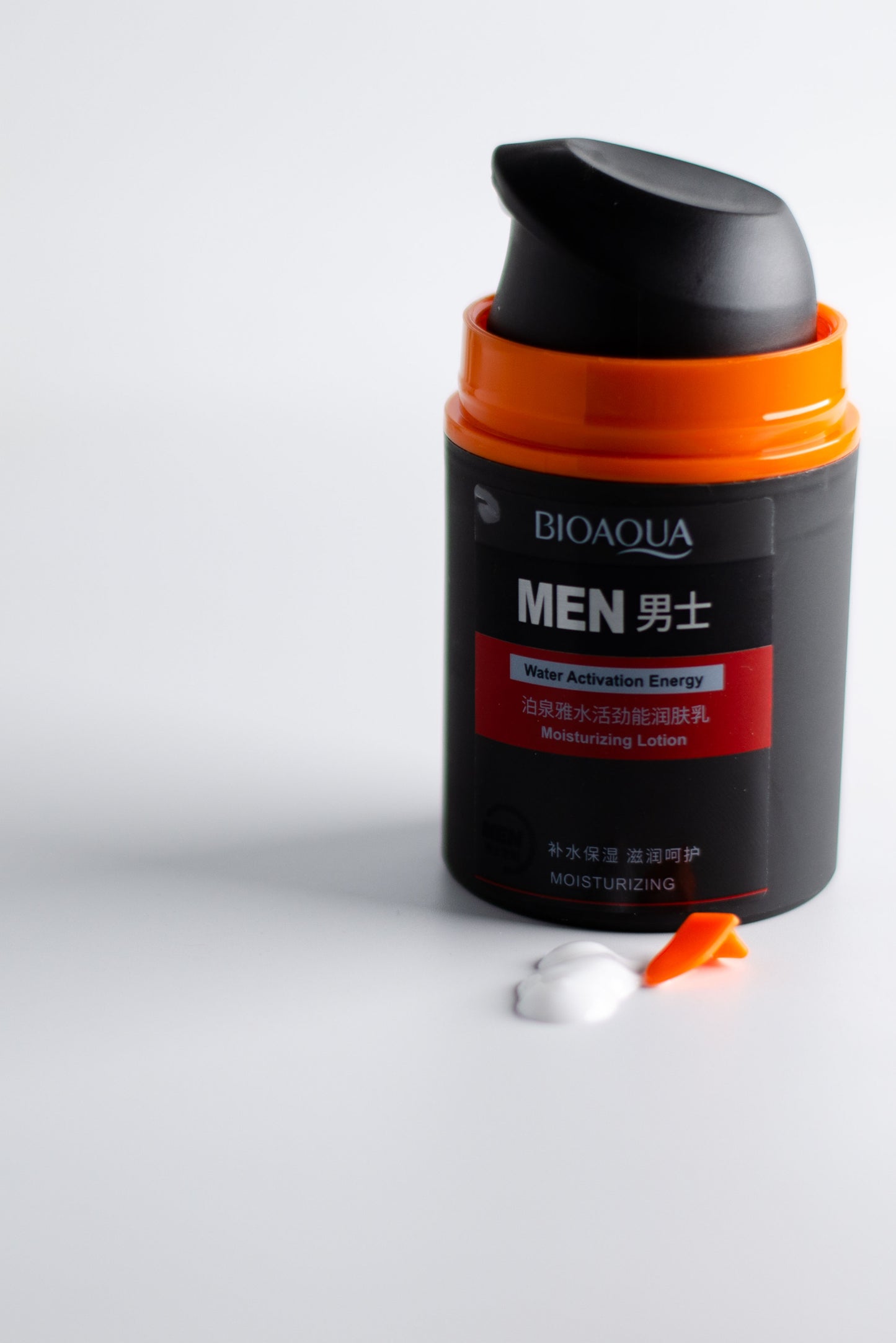 BIOAQUA Men’s Water Activation Energy Moisturizing Lotion.