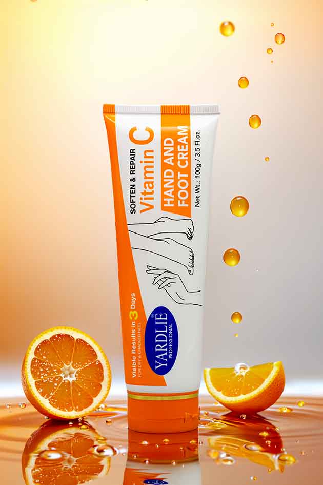 Yardlie Vitamin C Hand and Foot Cream 100g Repair Moisturizer