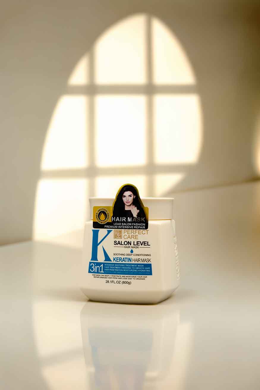 Perfect Care Salon Level Keratin Hair Mask 800g 3 in 1 Deep Conditioning Treatment