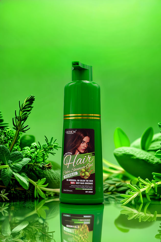 Lichen Dark Brown Hair Color Shampoo Gel 200ml Online Pakistan