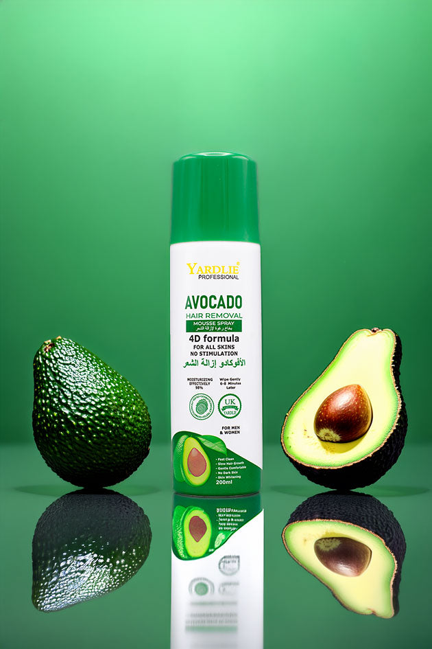 Yardlie Avocado Hair Removal Mousse Spray for Men and Women 200ml