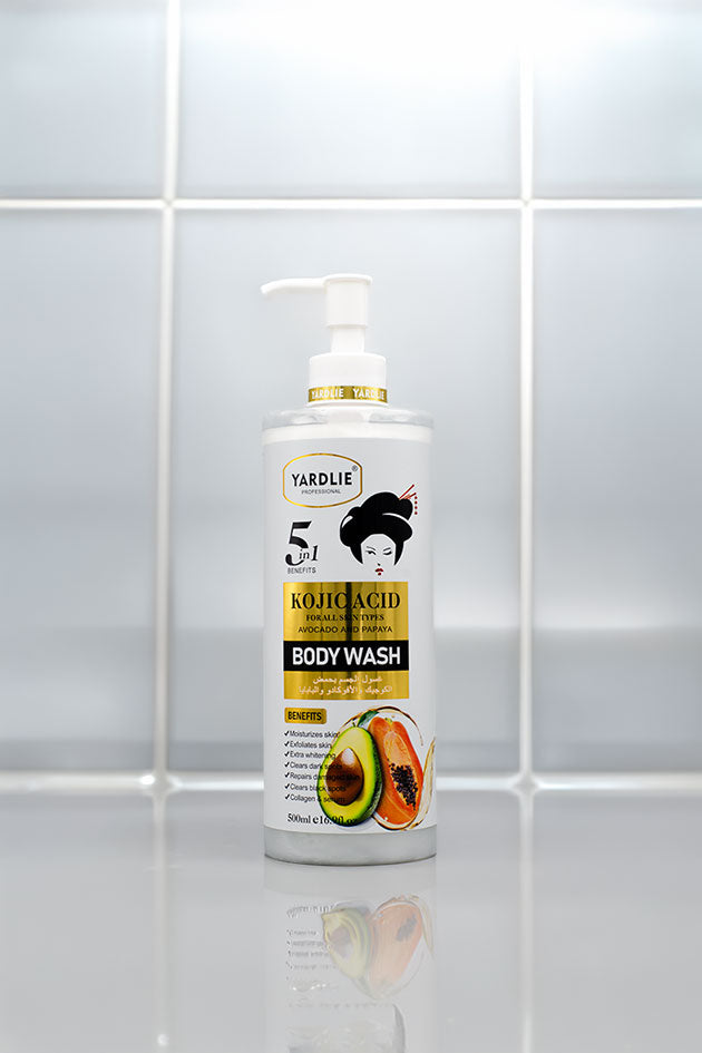 Yardlie Kojic Acid Body Wash Avocado and Papaya 500ml Online in Pakistan