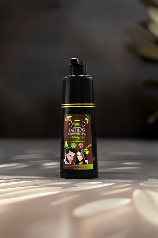 Yardlie Light Brown Hair Color Shampoo For Men and Women 200ml Online in Pakistan