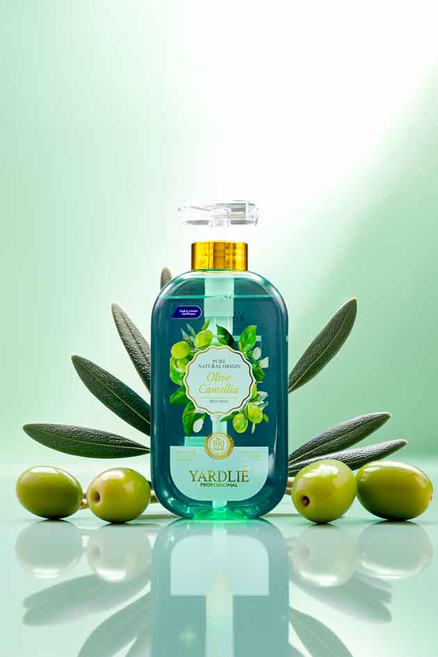 Body Wash | Olive & Camellia | Bio Organic | Hydrating Driest Skin | Yardlie | 500ml