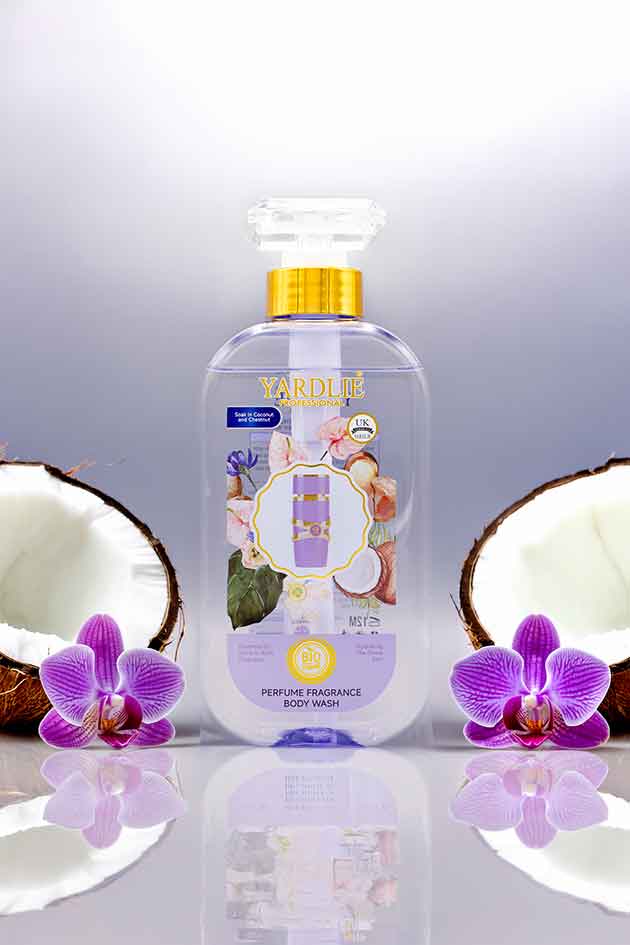 Yardlie Professional Perfume Fragrance Body Wash Coconut Chestnut