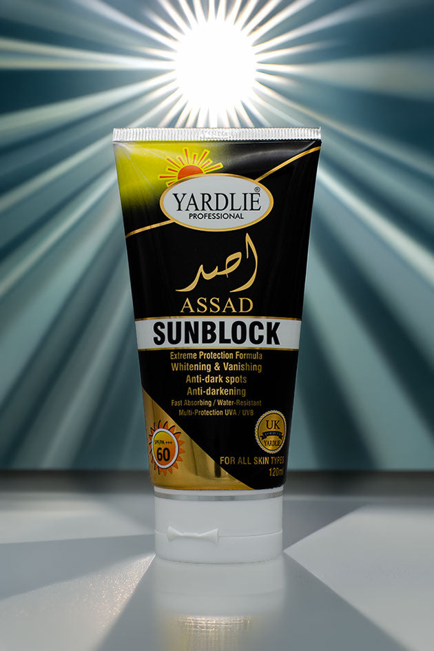 SPF 60 Sunblock Pakistan Yardlie Assad Face Body Cream 120ml