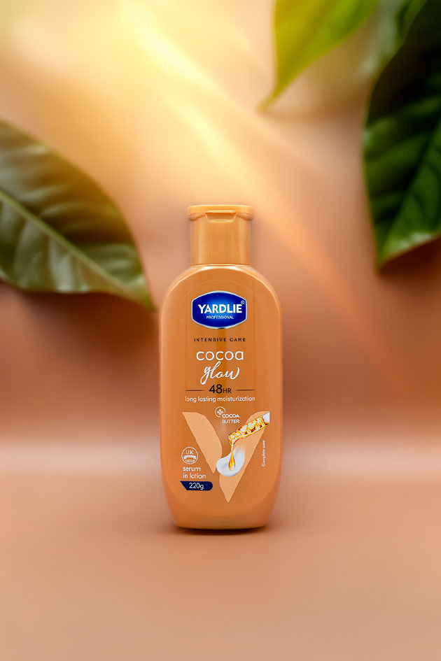 Yardlie Professional Cocoa Glow Body Lotion Cocoa Butter Serum in Lotion 220g Pakistan