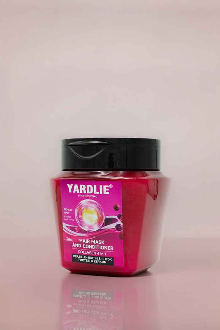 Yardlie Professional Onion Hair Mask and Conditioner Collagen 4 in 1 with Brazilian Biotin Botox Protein and Keratin | 500g