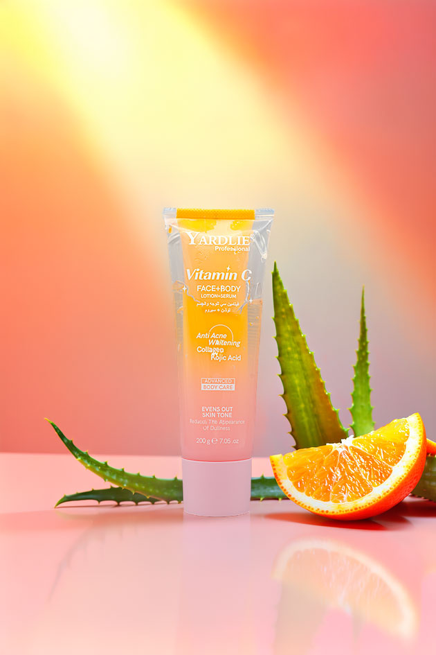 Yardlie Professional Vitamin C Face and Body Lotion Serum 200g