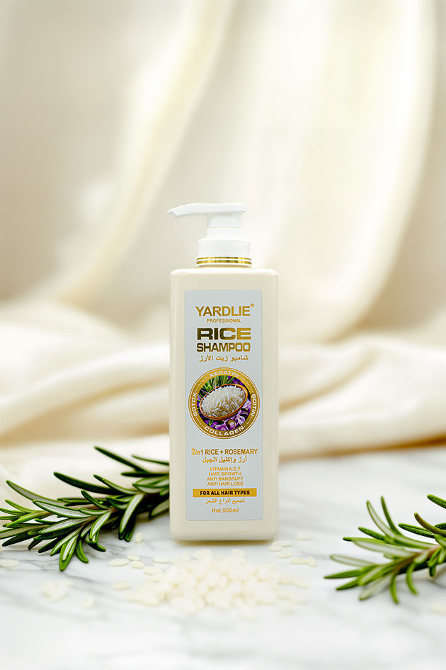 Yardlie Professional Rice and Rosemary Shampoo with Keratin 500ml