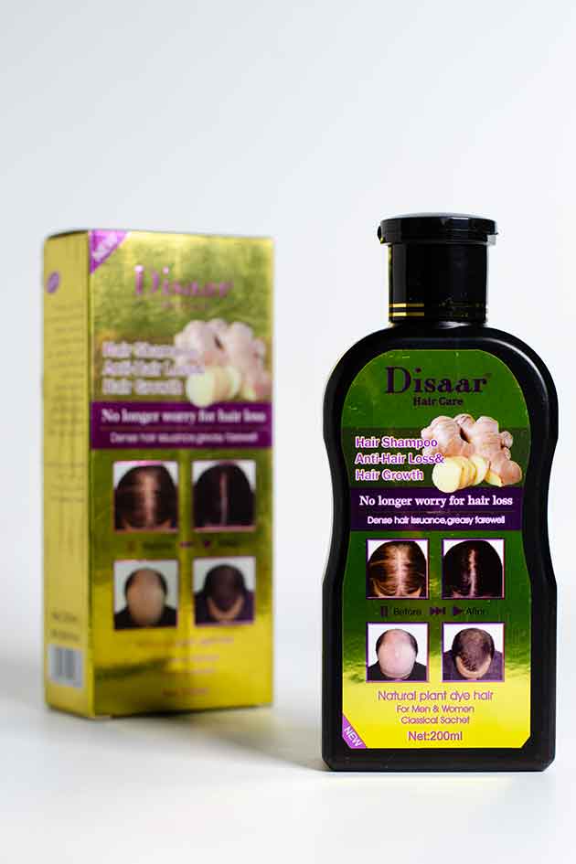 Disaar Hair Shampoo Anti-Hair Loss and Hair Growth – Natural Plant Formula 200ml