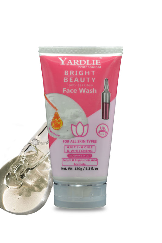 Yardlie Professional Bright Beauty Face Wash With Dengan Serum 120g.