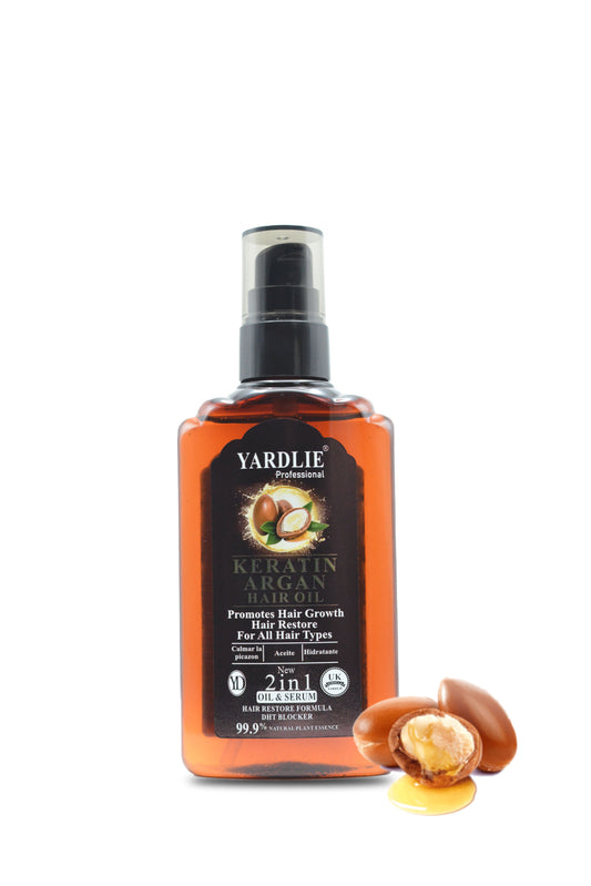Yardlie Professional Keratin Argan Hair Oil 120ml.