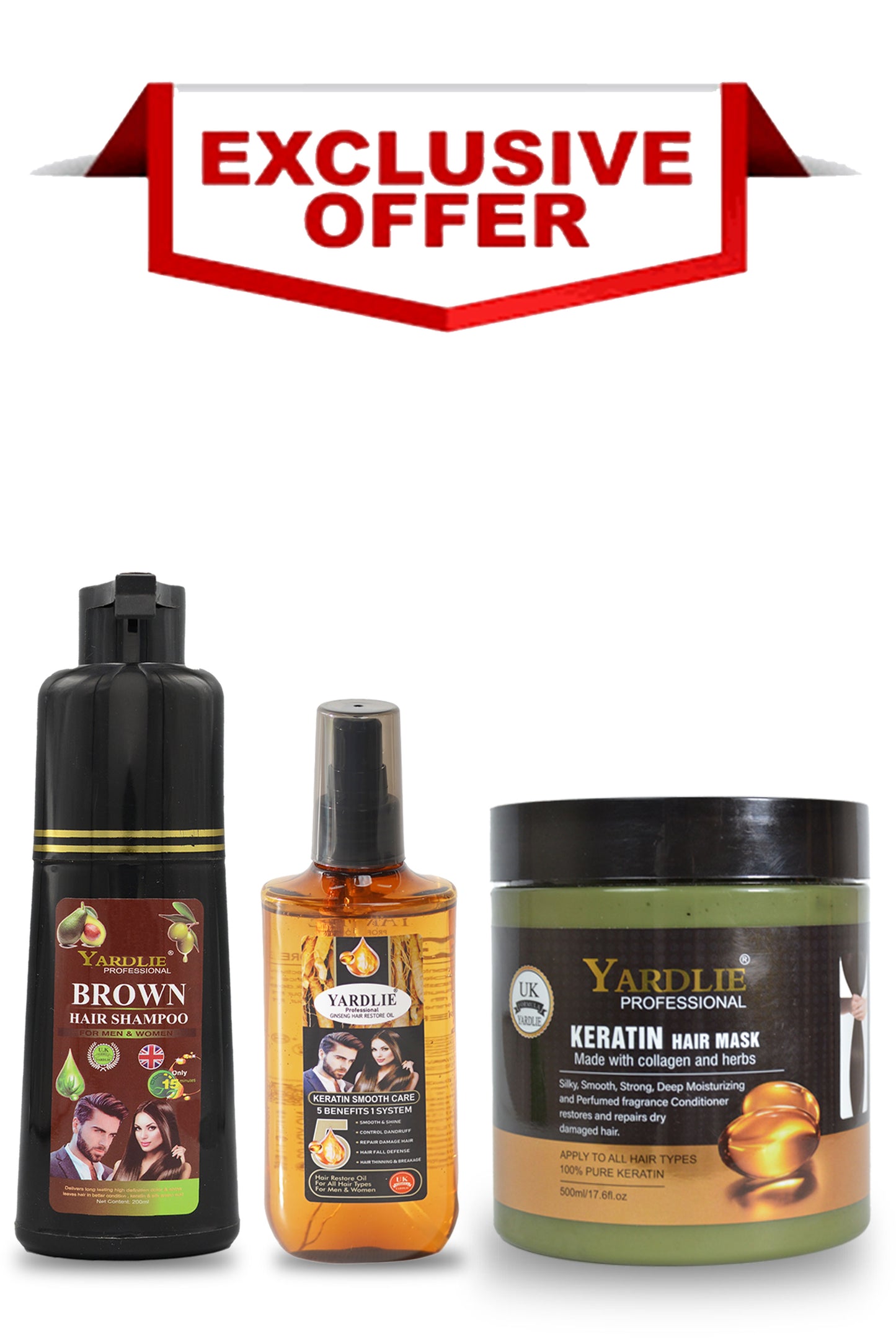 A Premium Hair Care Basket With Free Shipping.