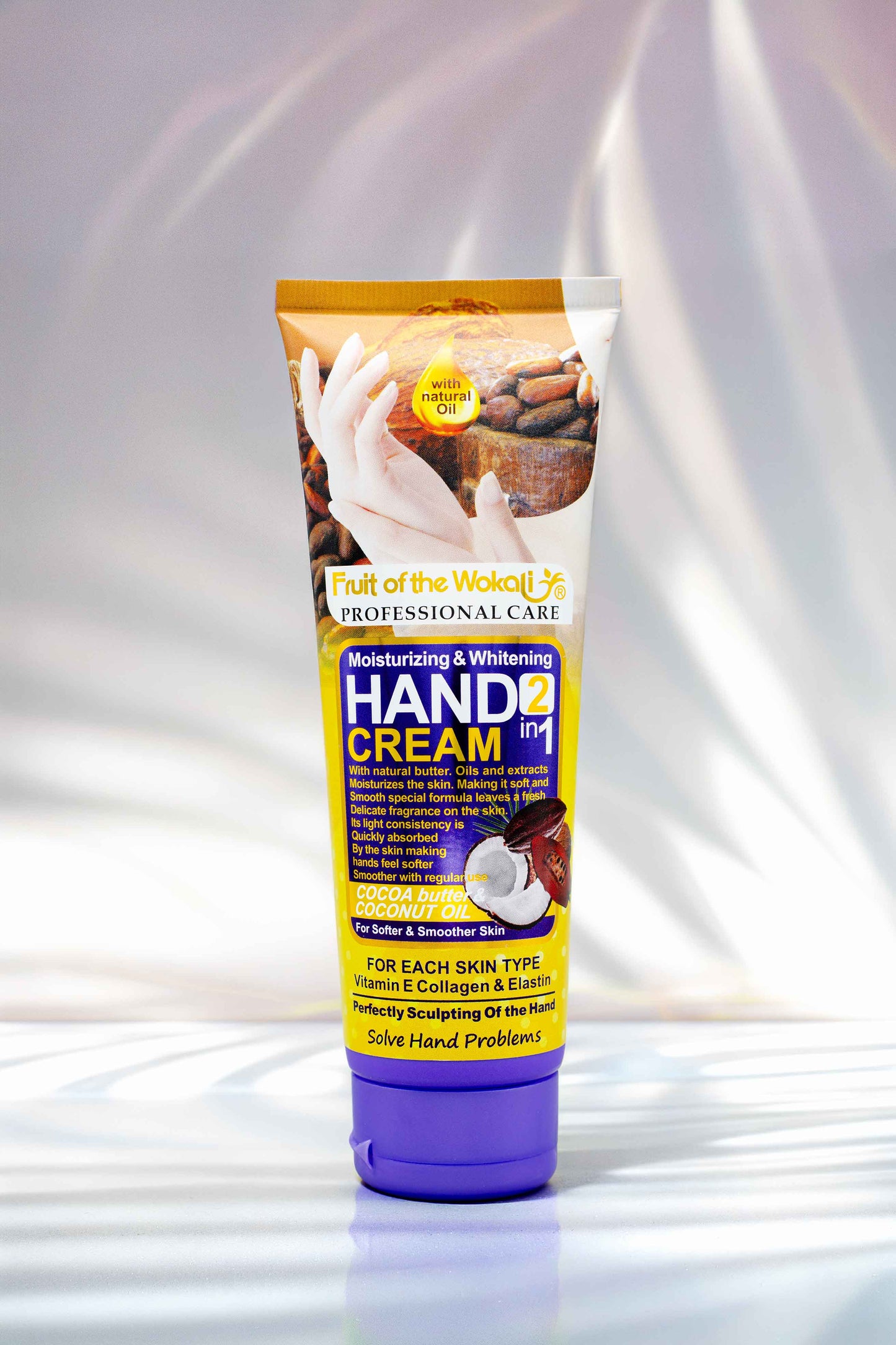 Hand Cream Coconut Oil in Pakistan | Wokali Moisturizing Care