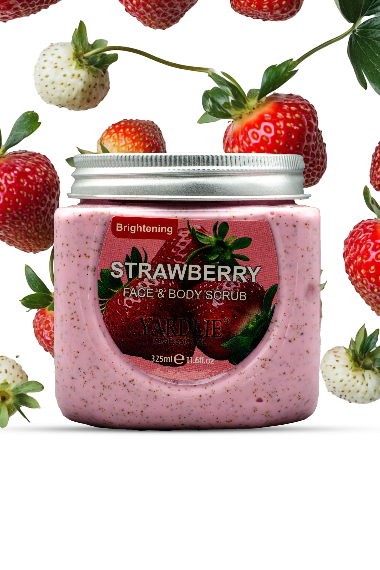 Strawberry Face & Body Scrub | Yardlie | 325ml