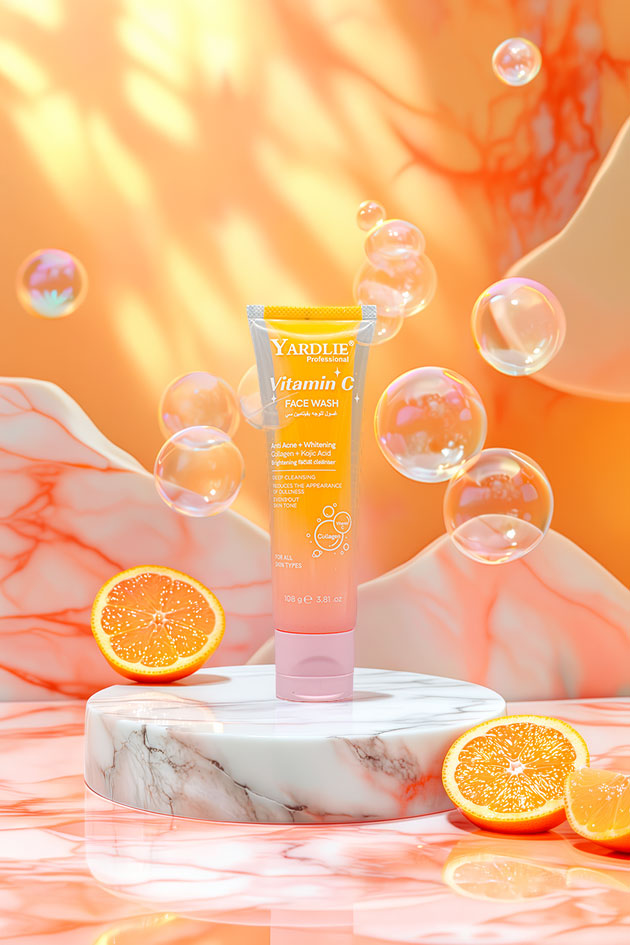 Yardlie Professional Vitamin C Face Wash with Kojic Acid 108g