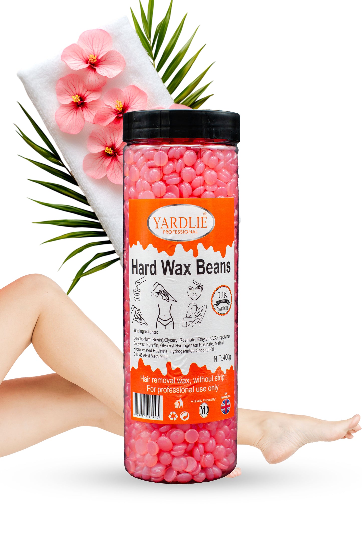 Wax Beans | Hard | Pink | Yardlie | 400g