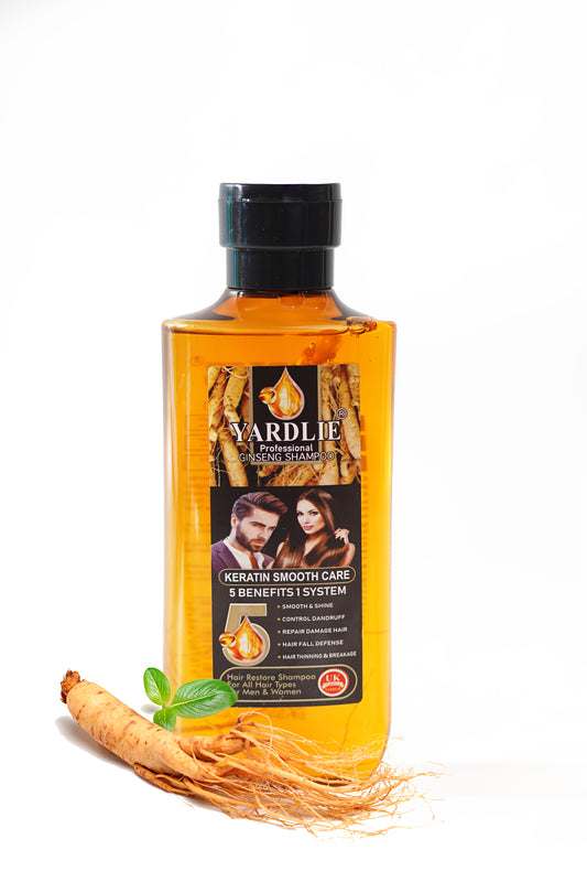 Ginseng Yardlie Shampoo For Hair Volumizing, Shining, Strengthening & Dandruff Treatment 400g.