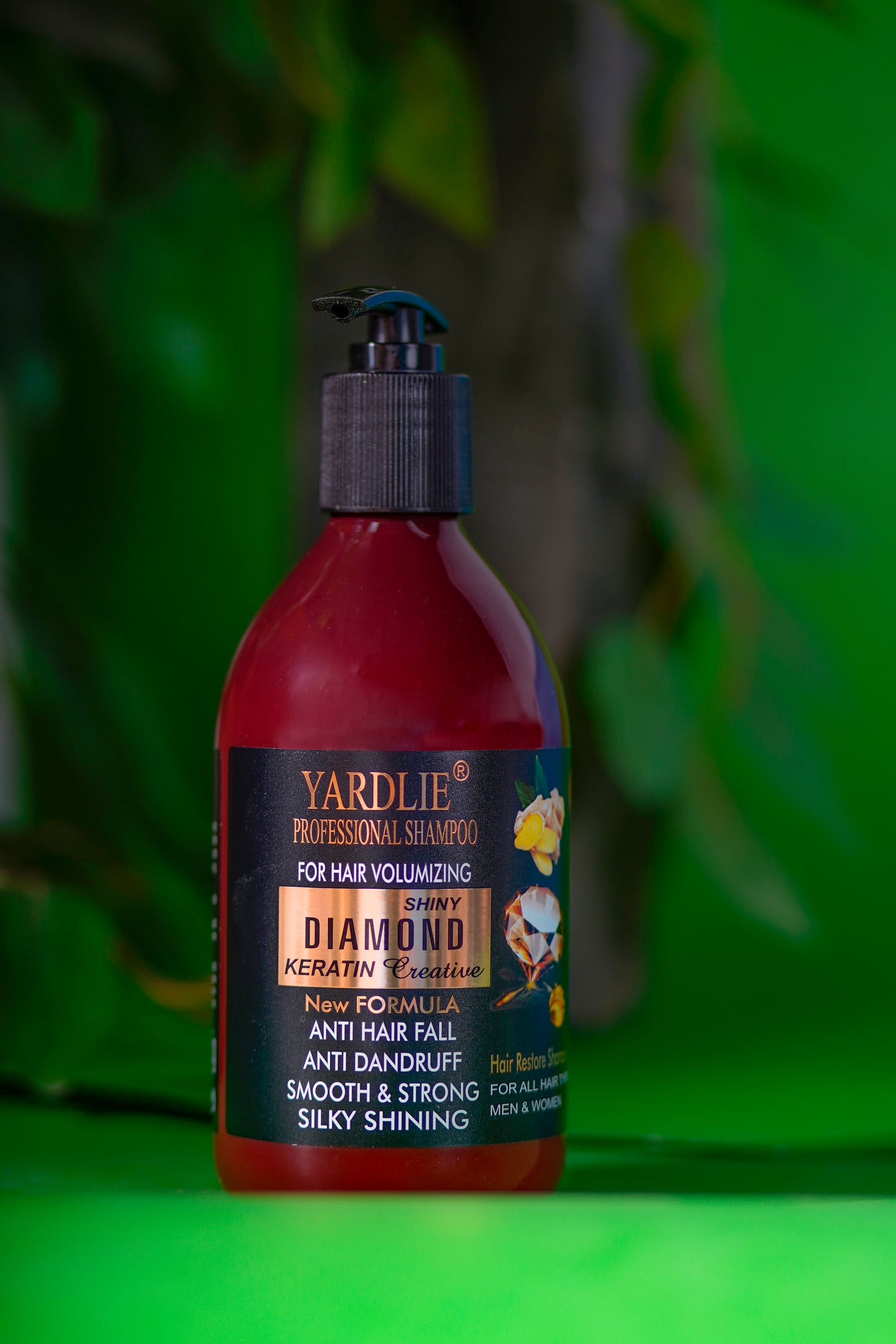 Diamond Yardlie Shampoo For Hair Volumizing, Shining & Dandruff 550g.