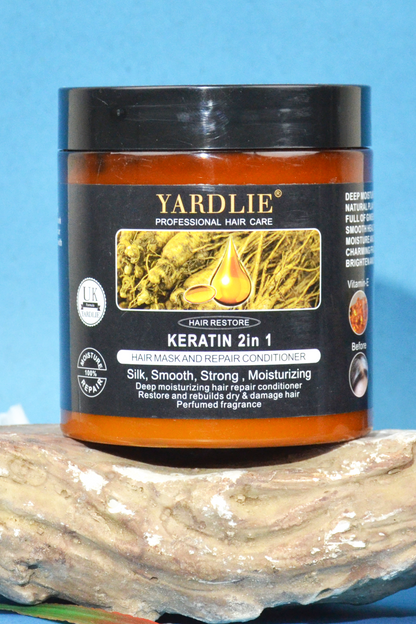 Yardlie Ginseng 2 in 1 Hair Mask & Repair Conditioner 500g.