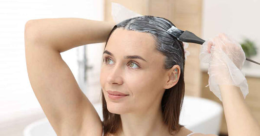 hair color shampoo for sensitive skin easy application