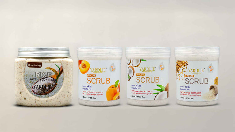 Premium exfoliating body scrub for smooth glowing skin removing dead skin cells and improving skin texture