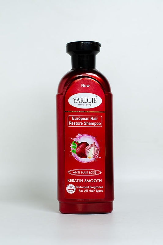 Yardlie Professional European Hair Restore Shampoo with Onion and Keratin for All Hair Types (Sealed, Clearance, No Box)