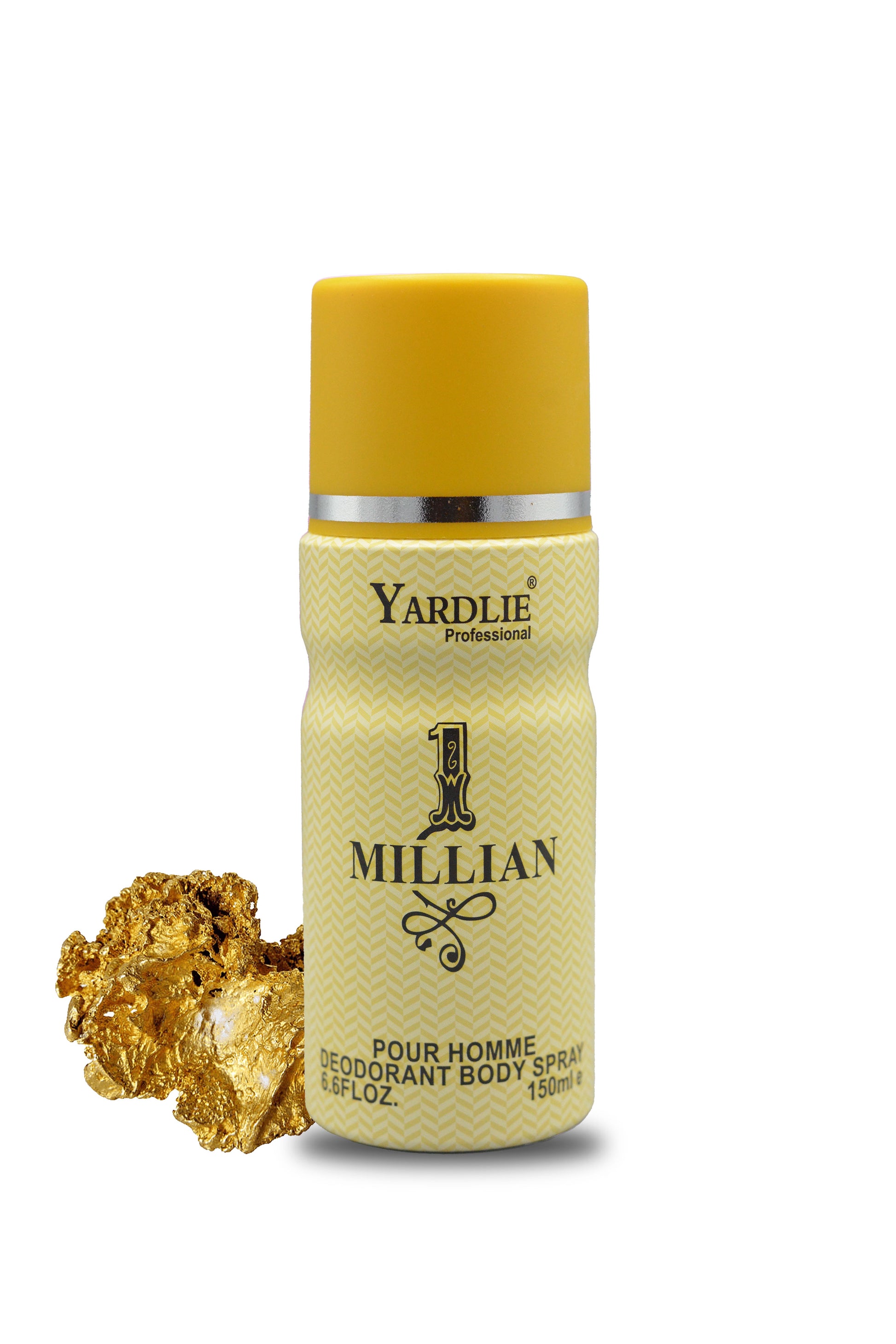 Yardlie Professional 1 MILLIAN Body Spray 150ml.