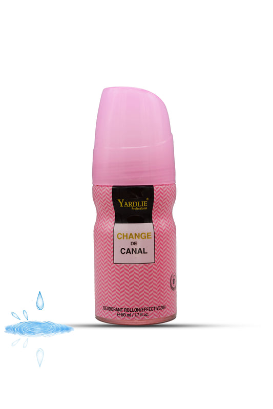 Yardlie Professional CHANGE DE CANAL Deodorant Roll On 50ml.