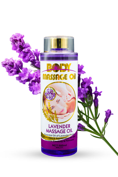 Body Massage Oil | Levender| 500ml |