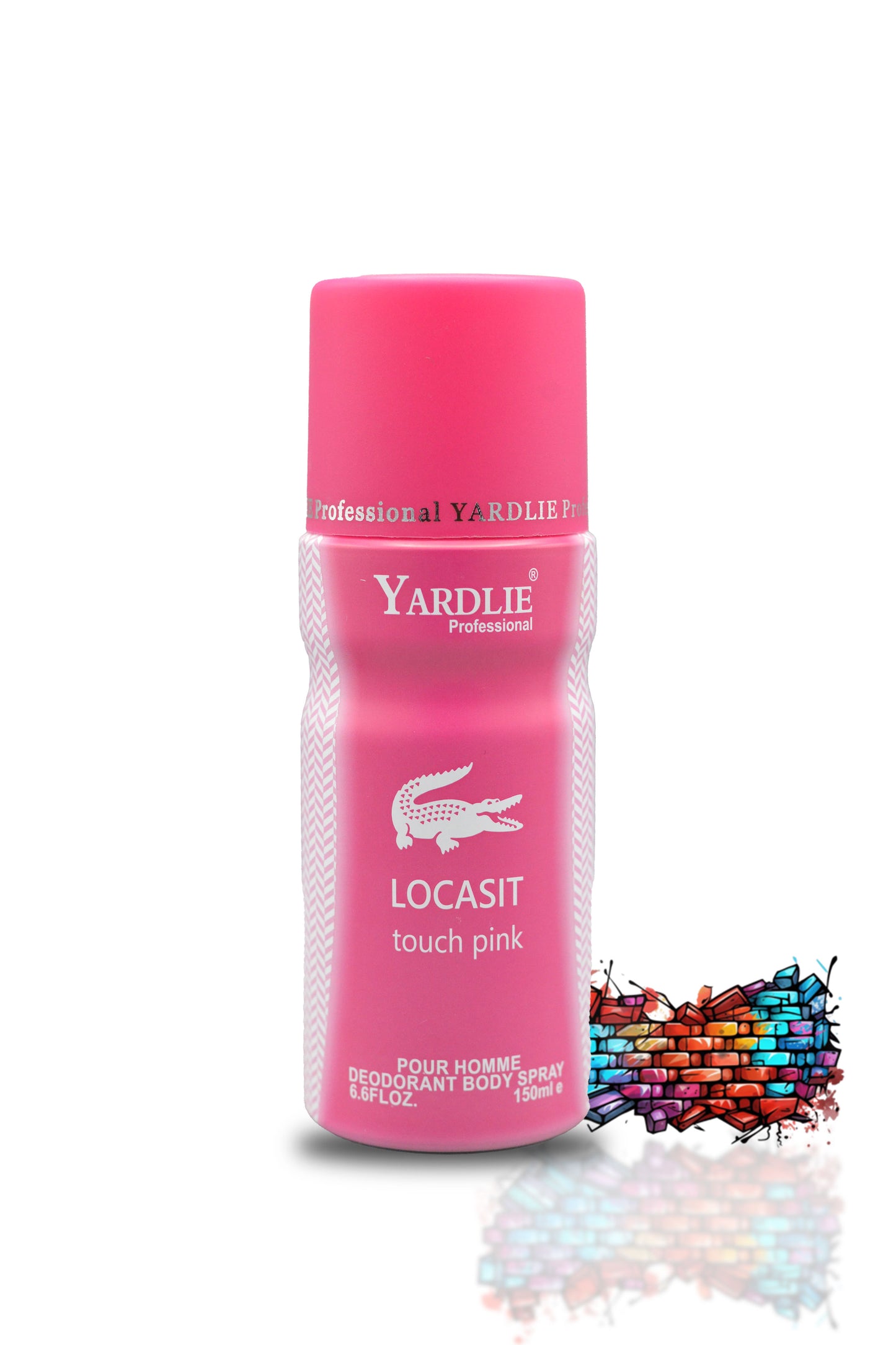 Yardlie Professional LOCASIT TOUCH PINK Body Spray 150ml.