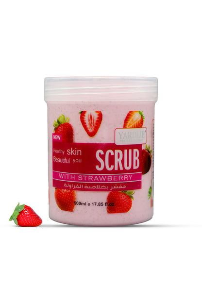 Strawberry Body Scrub | Yardlie | 500ml |