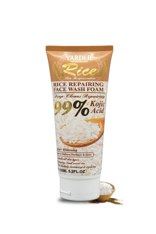 Yardlie Professional Rice Repairing Face Wash Foam 150ml.