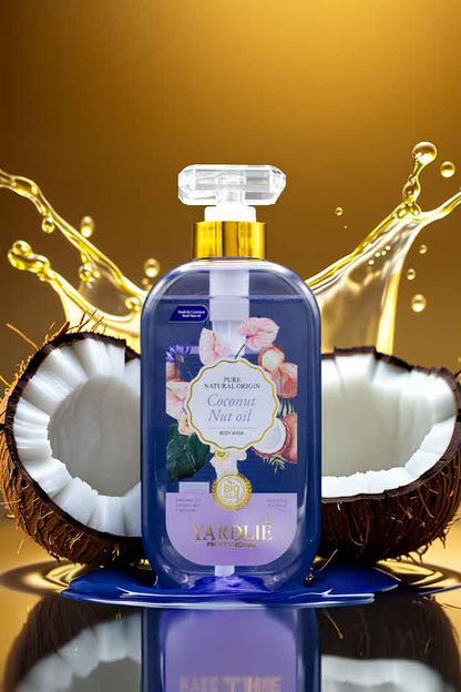 Body Wash | Coconut & Nut Oil | Bio Organic | Hydrating Driest Skin | Yardlie | 500ml