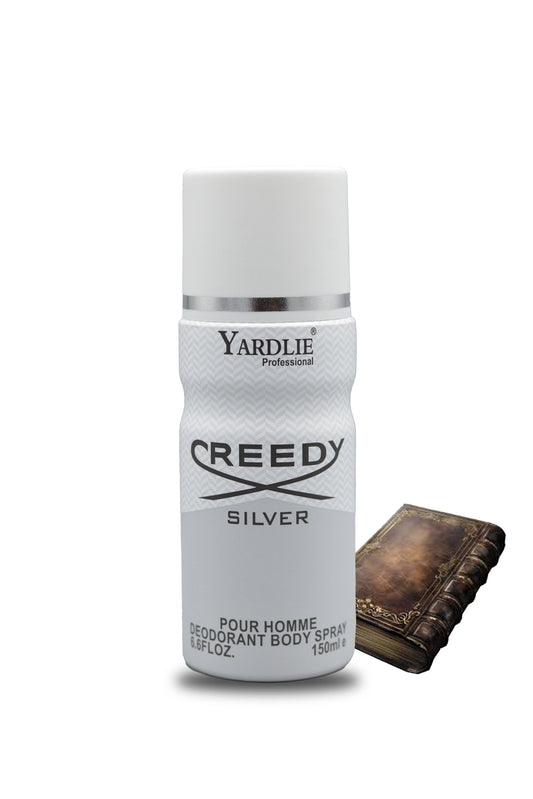 Yardlie Professional CREEDY SLIVER Body Spray 150ml.