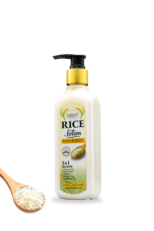 Yardlie Rice Face & Body Lotion 240ml.