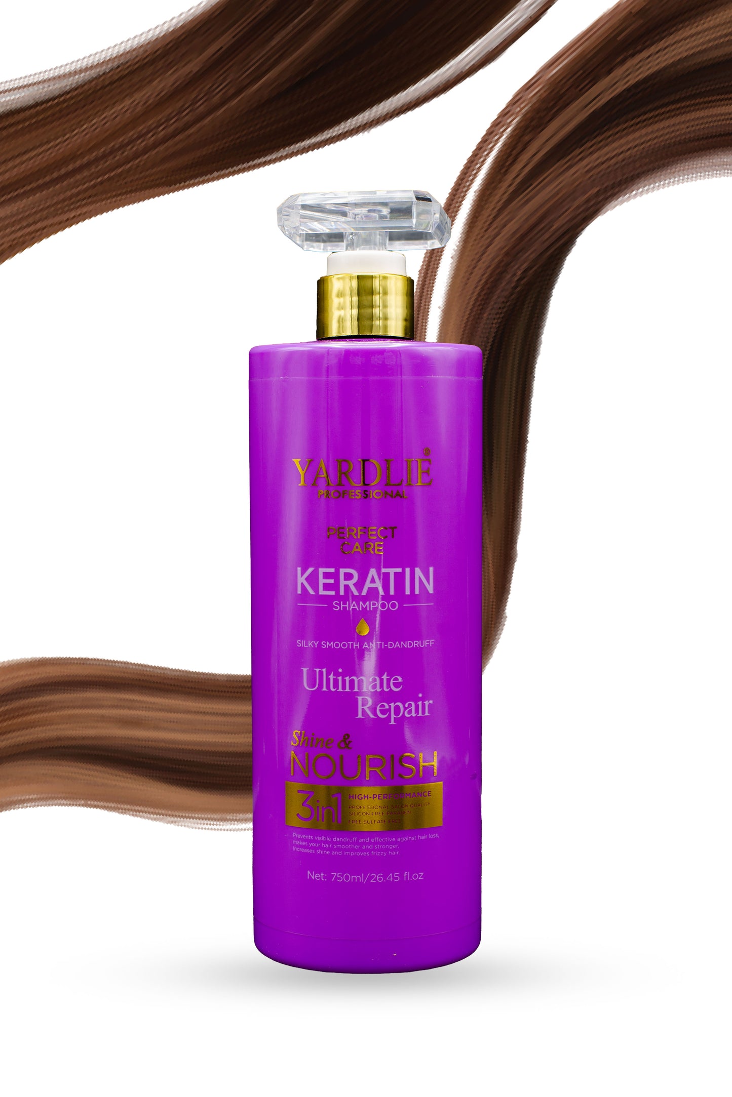 Ultimate Rapair | Keratin | Perfect Care Series | Shampoo | Nourish | Yardlie | 750ML