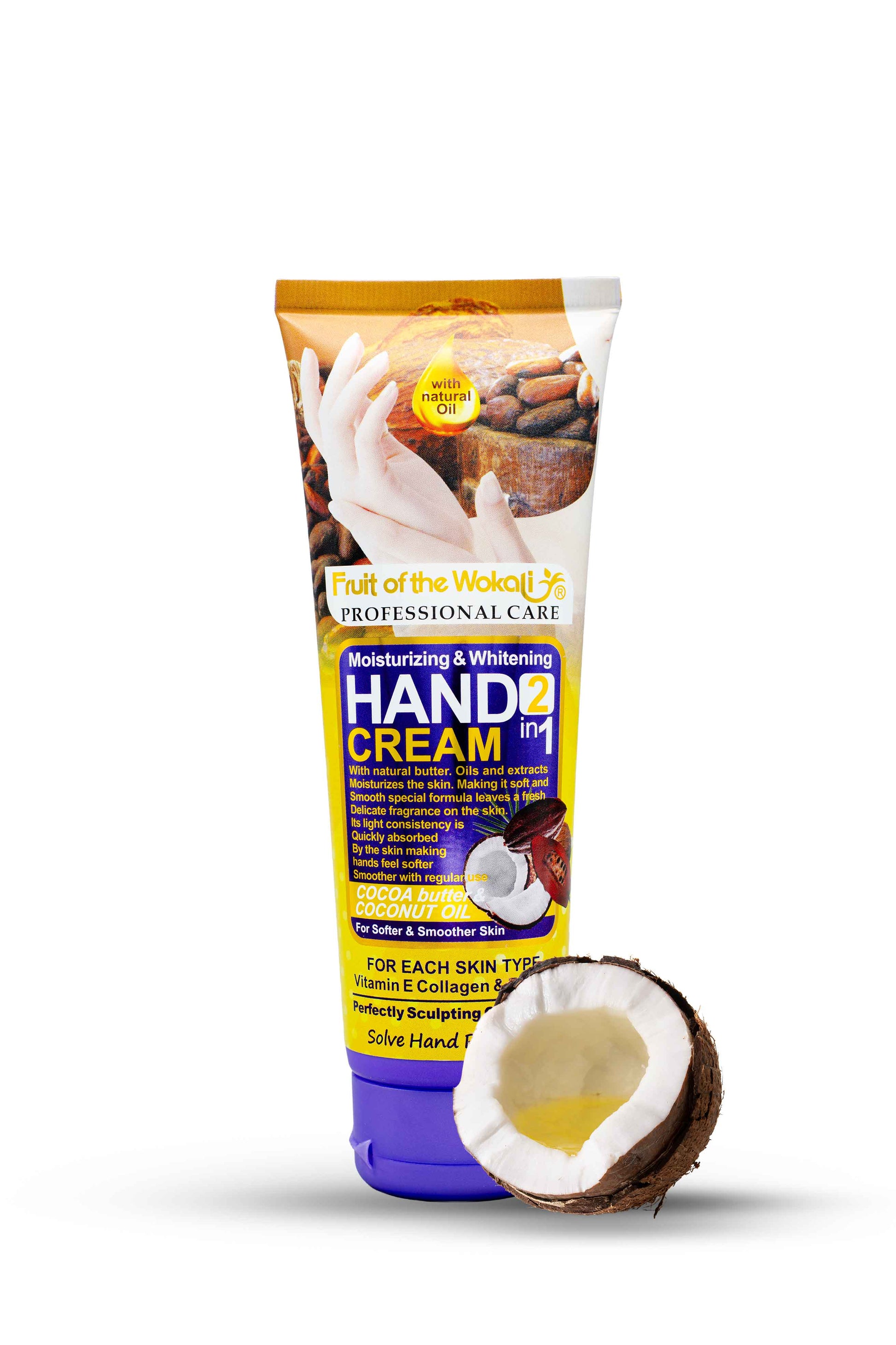 Yardlie style coconut oil hand cream in Pakistan moisturizing and whitening hand cream for soft smooth hands