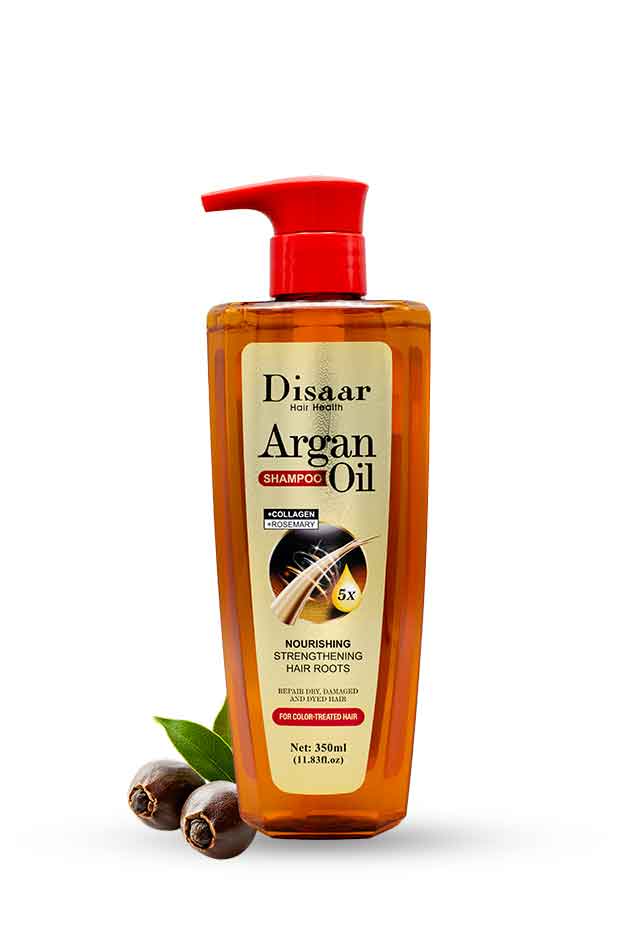 Disaar Argan Oil Shampoo – Nourishing Repair for Dry or Color-Treated Hair