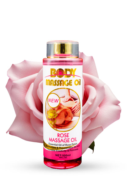 Body Massage Oil | Rose | 500ml |
