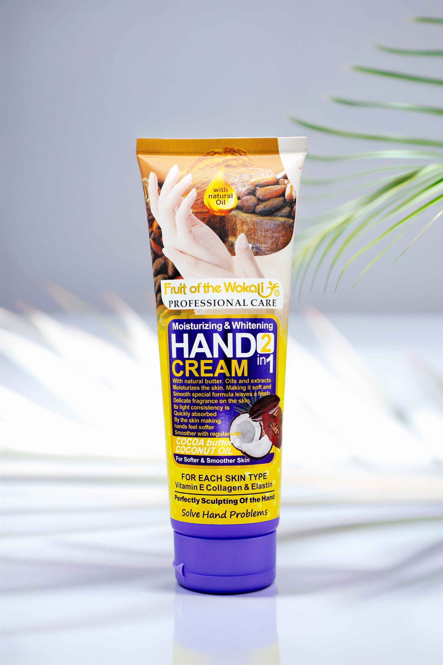 Hand Cream Coconut Oil in Pakistan | Wokali Moisturizing Care