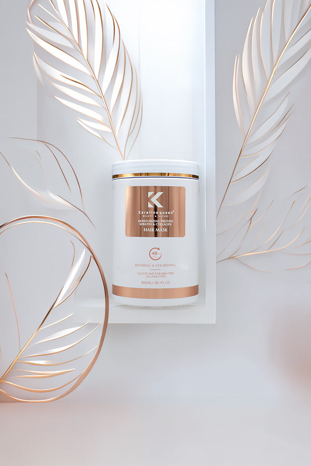 Keratine Queen Moisturizing Protein Keratin and Collagen Hair Mask 800ml Online in Pakistan