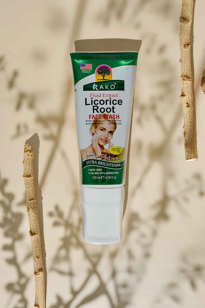 RAKO Licorice Root Face Wash | Brightening, Soothing & Clear Skin | 120ml