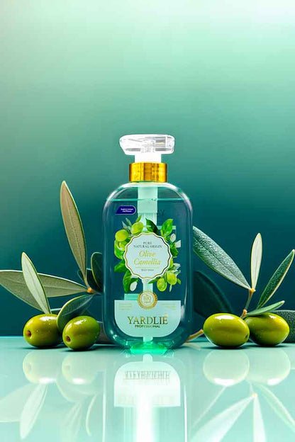 Body Wash | Olive & Camellia | Bio Organic | Hydrating Driest Skin | Yardlie | 500ml