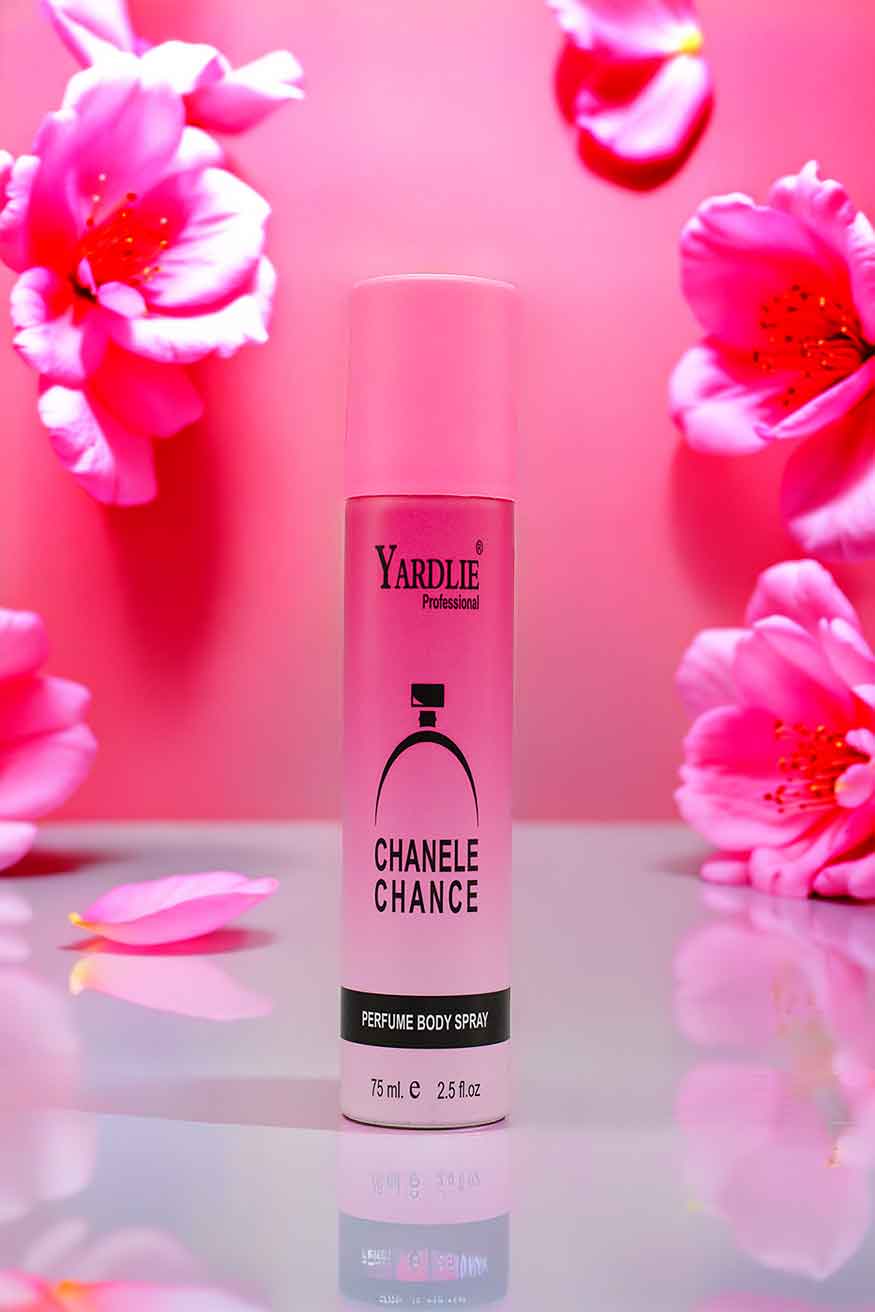 Perfume Body Spray Yardlie Chanele Chance 75ml for Women