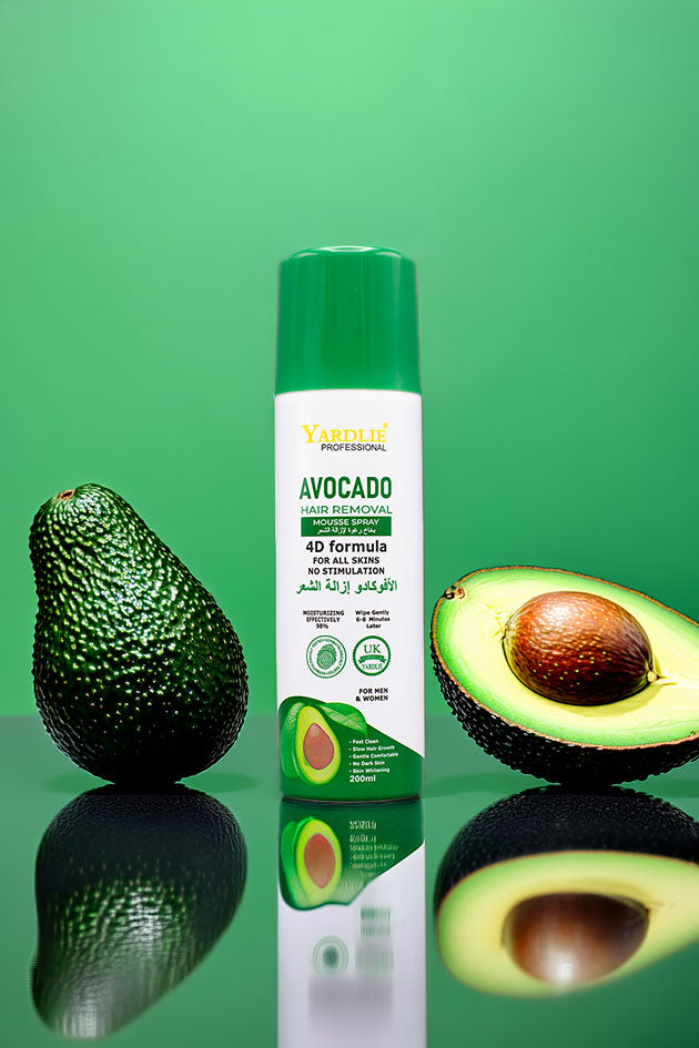 Yardlie Avocado Hair Removal Mousse Spray for Men and Women 200ml